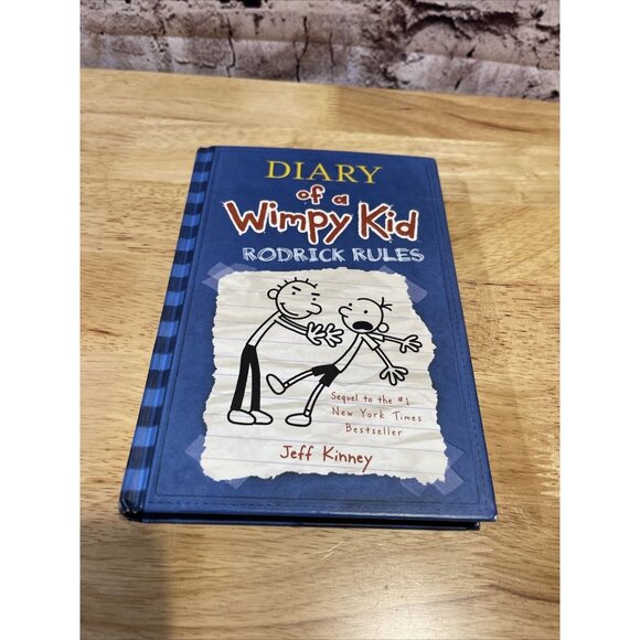 Diary of a Wimpy Kid Rodrick Rules - Hardcover Book By Kinney, Jeff - GOOD - Picture 1 of 1
